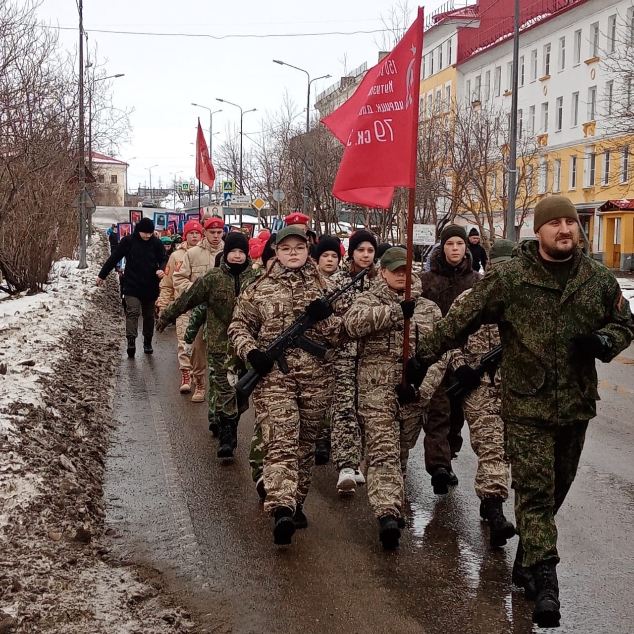 Митинг «Памяти героям Заполярья».